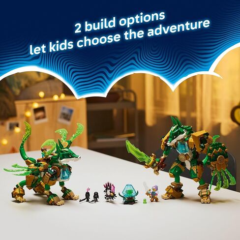 لعبة البناء LEGO DREAMZzz Fox Guardian Mech للأولاد والبنات - مجموعة اللعب التظاهري للأطفال، للأعمار من 9 سنوات فما فوق - مع خيارين للبناء، و3 شخصيات مصغرة، و3 مخلوقات - فكرة هدية لأعياد الميلاد - 71508 in Saudi Arabia