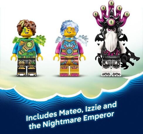 لعبة البناء LEGO DREAMZzz Fox Guardian Mech للأولاد والبنات - مجموعة اللعب التظاهري للأطفال، للأعمار من 9 سنوات فما فوق - مع خيارين للبناء، و3 شخصيات مصغرة، و3 مخلوقات - فكرة هدية لأعياد الميلاد - 71508 in Saudi Arabia