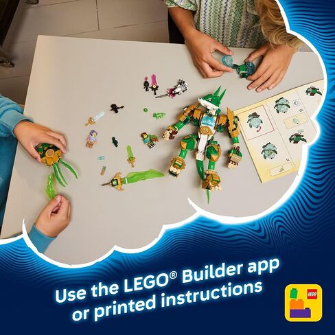 لعبة البناء LEGO DREAMZzz Fox Guardian Mech للأولاد والبنات - مجموعة اللعب التظاهري للأطفال، للأعمار من 9 سنوات فما فوق - مع خيارين للبناء، و3 شخصيات مصغرة، و3 مخلوقات - فكرة هدية لأعياد الميلاد - 71508 in Saudi Arabia