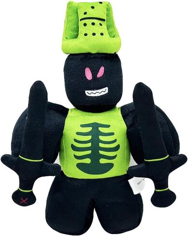 لعبة قطيفة مقاس 11 بوصة 1 × 1 × 1 × 1 مع سيف قابل للفصل، دمية حيوان محشوة قاتلة رائعة للمعجبين، هدية قابلة للجمع للأطفال الأولاد والبنات والكبار in Kuwait