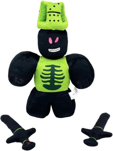 11 Inch 1x1x1x1 Plush Toy with Detachable Sword, Adorable Killer Stuffed Animal Doll for Fans, Collectible Gift for Kids Boys Girls and Adults in Saudi Arabia