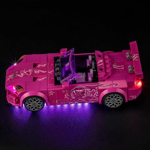 YEABRICKS LED Light for Lego-77241 Speed ​​Champions 2 Fast 2 Furious Honda S2000 نموذج مكعبات البناء (مجموعة البناء غير متضمنة) in Saudi Arabia