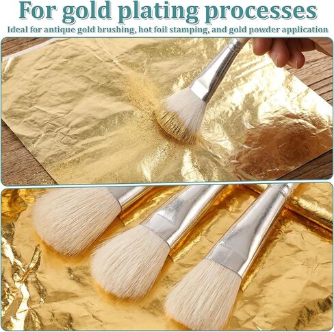 8 PCS Mop Brush for Acrylic Painting Professional Blending Brush Assorted Size Artist Brushes with Wooden Handle for Acrylic, Watercolor, Gouache Oil in Kuwait