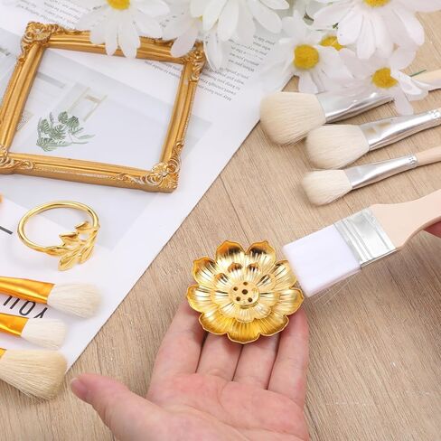 8 PCS Mop Brush for Acrylic Painting Professional Blending Brush Assorted Size Artist Brushes with Wooden Handle for Acrylic, Watercolor, Gouache Oil in Kuwait