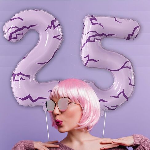 K-pop Tattoo 40 Inch Number 5 Foil Balloon, Anime Themed Big Large Number Balloon for K-pop Anime Themed Boys Girls Birthday Anniversary Party Decorations in Saudi Arabia