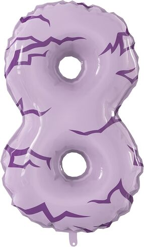 K-pop Tattoo 40 Inch Number 5 Foil Balloon, Anime Themed Big Large Number Balloon for K-pop Anime Themed Boys Girls Birthday Anniversary Party Decorations in Saudi Arabia