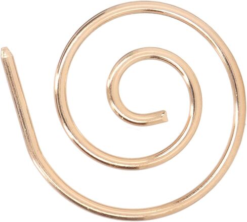 Spiral Cable Knitting Needle, Stainless Steel Spiral Cable Needle Knitting Needle Stoppers for Yarn Sewing Crochet Knitters (1PCS) in Saudi Arabia