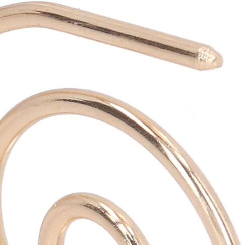 Spiral Cable Knitting Needle, Stainless Steel Spiral Cable Needle Knitting Needle Stoppers for Yarn Sewing Crochet Knitters (1PCS) in Saudi Arabia