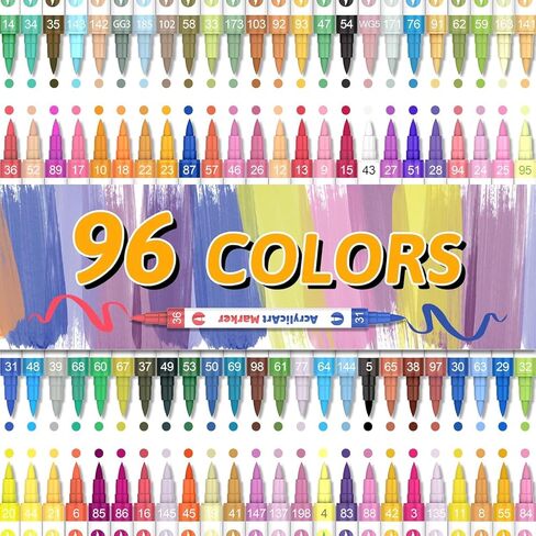 12 Colors Paint Pens Paint Markers in Saudi Arabia