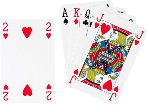 Caspari La Dolce Vita Bridge Playing Cards – Standard Index, 2 Deck Set (PC153) in Saudi Arabia