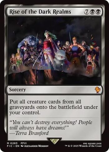 Rise of The Dark Realms MTG in Saudi Arabia