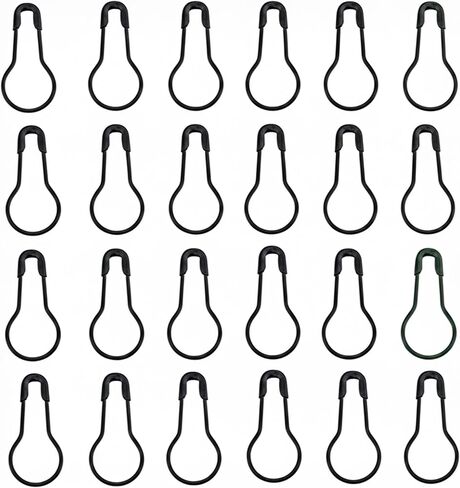Metal Safety Pins, 500 Pack Bulk Set, Rust Resistant Steel, 0.8 Inch Gourd Shape for Clothing Tags, Crafts, Sewing, DIY Project (Gold) in Saudi Arabia