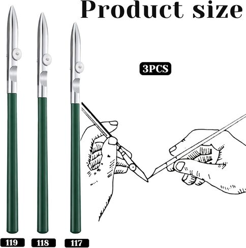 3 PCS Ruling Pen for Masking Fluid Watercolor Masking Pen Art Ruling Pens for Watercolor Drawing Mounting Use with Fluid Applicator, Drawing Ink Art Artists Supplies in Saudi Arabia