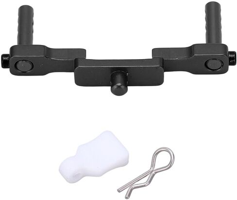 RC Body Post Mounts, CNC Machined Aluminum Alloy RC Front Mount Shell Column Compatible with SCX24 1/24 RC Cars(Black) in Saudi Arabia