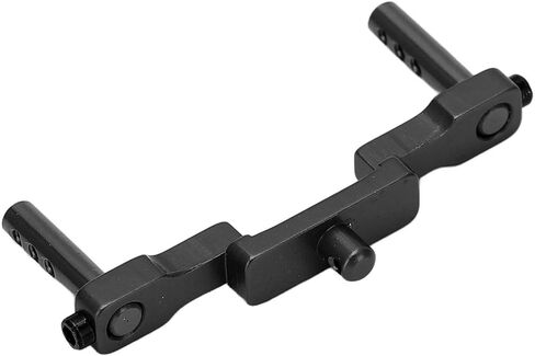 RC Body Post Mounts, CNC Machined Aluminum Alloy RC Front Mount Shell Column Compatible with SCX24 1/24 RC Cars(Black) in Saudi Arabia