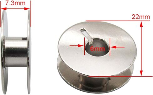 CKPSMS Brand - #330.026.030 Bobbins Compatible with/Replacement for Bernina Brand 217,517, 540,542,544,640,740,750, 850,950 (10 PCS) in Saudi Arabia