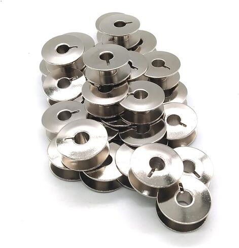LNKA 30 Metal"L" Bobbins Compatible with Juki Alphasew Bernina Brother Riccar BabyLock Sewing Machine in Saudi Arabia