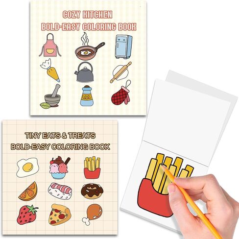 EggSun 3Pack 50 Pages Mini Coloring Books Pocket Size 3x3 inches Pocket Size Small Gifts for Kids Men Women Teen,Classroom Activity Travel Creating Birthday Party Favors (3Pack-Plants Crystal Datura) in Saudi Arabia