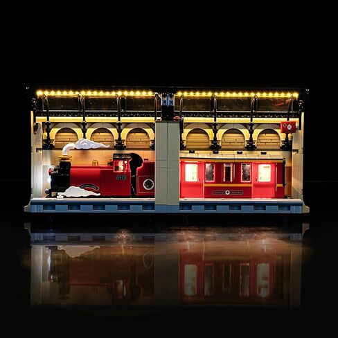 BrickBling LED Light Kit Compatible with Lego Book Nook: Express 76450 - Excluding Bricks (RC Version Light) in Saudi Arabia