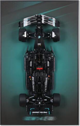 Display Wallboard for Technic Mercedes-AMG W14 E Performance Race Car,Wall Mount for 42171 Car Kit (Model Not Included), Space-Saving Easy Assembly in Kuwait