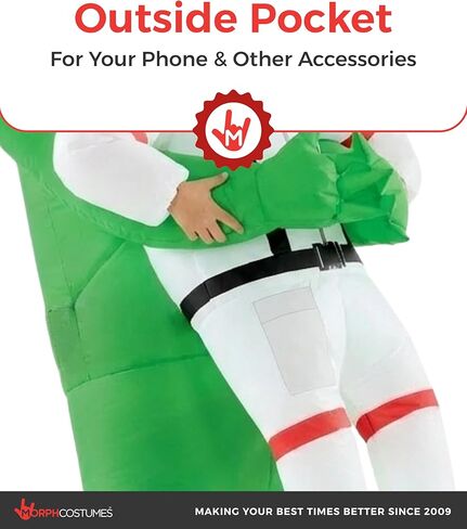 Morph Kids Astronaut Inflatable Alien Costume, Blow Up Alien Outfit, Aliens Blow Up Costume Kids, Inflatable Costumes in Saudi Arabia
