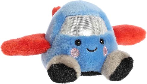 حيوان Aurora® Adorable Palm Pals™ Amelia Jet™ المحشو - قطيفة ممتعة يمكن تجميعها للأطفال والكبار - مثالية لتزيين الغرف وهدايا عيد الميلاد - أزرق 6 بوصات in Kuwait