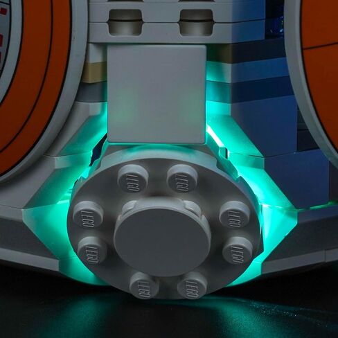 طقم إضاءة متوافق مع Lego 75452 BB-8 Astromech Droid - لا يوجد نموذج فعلي فقط، ملحقات إضاءة LED متوافقة مع Lego 75452 in Saudi Arabia