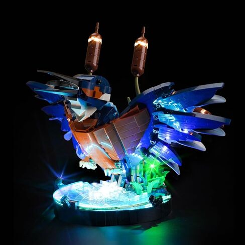 مجموعة إضاءة LED VONADO متوافقة مع Lego Kingfisher Bird 10331 مجموعة الإضاءة الإبداعية الملحقات المتوافقة مع Lego Bird 10331 للبالغين (أضواء فقط، بدون نماذج) in Saudi Arabia