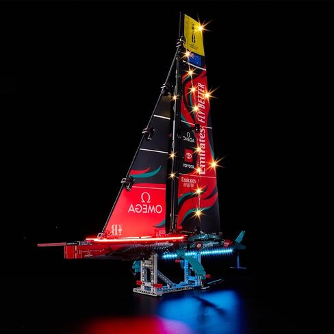 Kyglaring LED Light Kit Compatible with Lego Emirates Team New Zealand AC75 Yacht 42174 Building Blocks, Upgraded Lighting Accessories for 42174 Model Set(Model Not Included), Classic Version. in Saudi Arabia