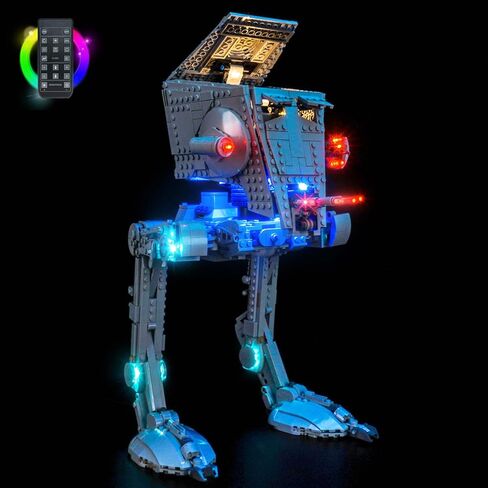 مصباح LED BrickBling متوافق مع Lego at-ST Walker، متوافق مع طراز Lego 75417 باستثناء الطراز (الإصدار الكلاسيكي للضوء) in Saudi Arabia