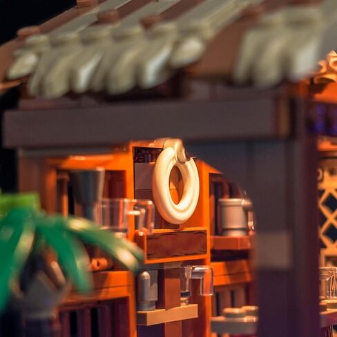 إضاءة LED متوافقة مع Lego 75636 Windmill Village Hut - مصابيح فقط، مجموعة إضاءة متوافقة مع Lego 75636، غير متضمنة النموذج in Saudi Arabia