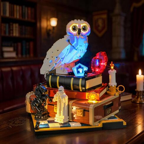 مجموعة إضاءة BRIKSMAX 2.0 متوافقة مع مجموعات البناء 76466 من Lego Harry Potter Sorcerer's Stone Collectors - مجموعات إضاءة LED الأصلية (الملحقات فقط) للعرض والهدايا وهواة الجمع in Saudi Arabia