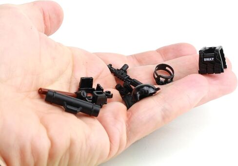 Battle Brick Battle Bag SWAT Breacher Pack المتوافقة مع Lego® Minifigs in Saudi Arabia