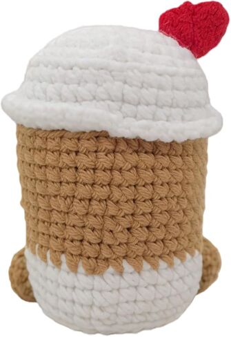 1 Pcs Emotional Support Handmade Positive Crochet Sunflower Gift with Encouraging Cards for Best Teacher Mom Dad Friends in Saudi Arabia