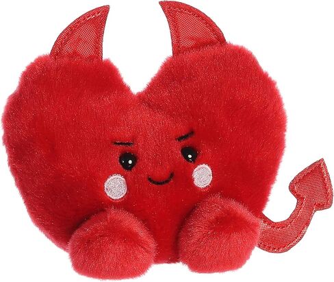 حيوان محشو Aurora® Adorable Palm Pals™ Klaus Heart™ - لعبة بحجم الجيب - متعة قابلة للتجميع - أحمر 5 بوصات in Kuwait