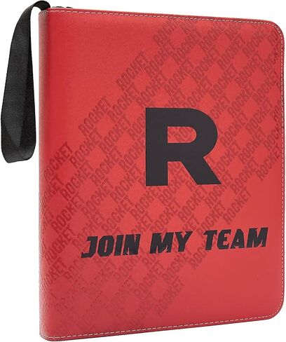 Trading Card Binder with 9 Pocket 900 Pockets, 50 Removable Side Loading Sleeves, 3-Ring Zip Design, Compatible with MTG, TCG, Sports Cards (Black, 400) in Saudi Arabia
