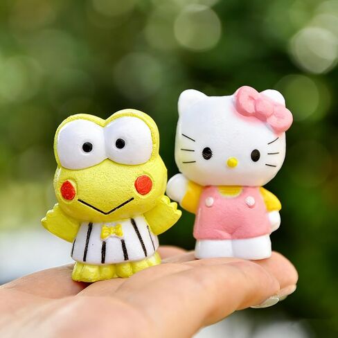 شخصيات الرسوم المتحركة Kawaii وديكورات كعكة قوس قزح للفتيات عيد ميلاد سعيد كعكة القبعات العالية الكرتون موضوع زينة الحفلات in Kuwait