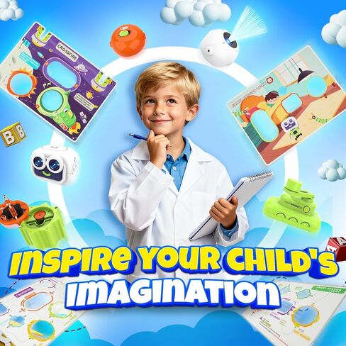 SMILESSKIDDO Science Kits for Kids | STEM Toys for Kid, Electronics Exploration Kit, Over 300 Projects, 16 Circuit Parts, STEM Toy Educational Gifts for Kid Boys Girls Ages 3 4 5 6 7 8 9 10 11 12 in Saudi Arabia