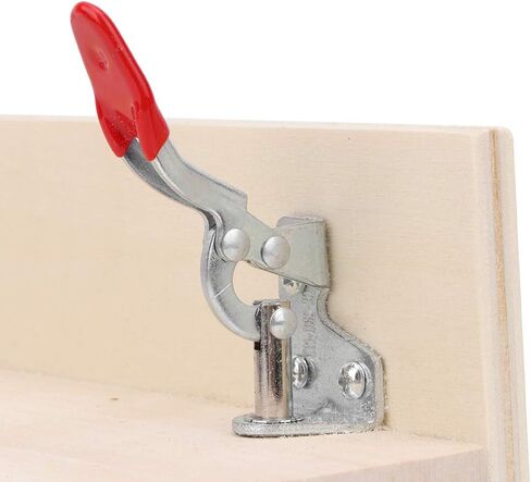 Leather Stitch Leather Sewing Clamp, Wooden Leather Holder Hand Stitch Assistant for DIY Leathercraft Belts Bags, Wooden Table Clamp Stitching Tool in Saudi Arabia