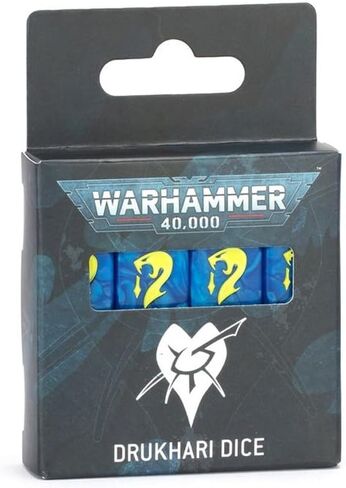Games Workshop - Warhammer 40,000 - Drukhari Dice Set in Saudi Arabia