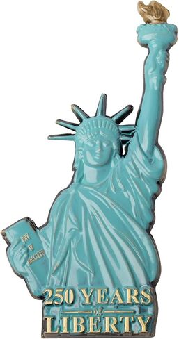Statue of Liberty - 250 Years of Liberty Challenge Coin in Saudi Arabia