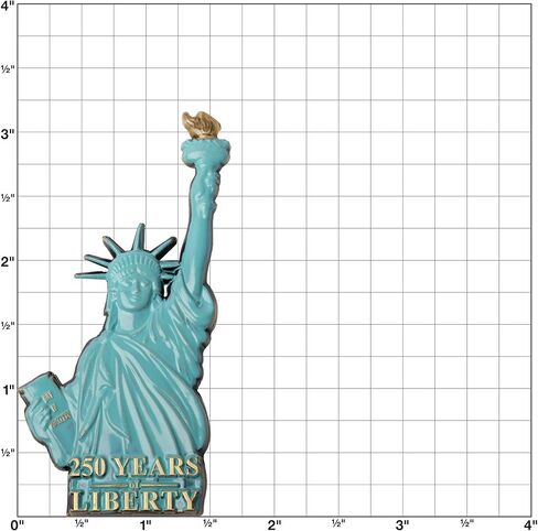 Statue of Liberty - 250 Years of Liberty Challenge Coin in Saudi Arabia