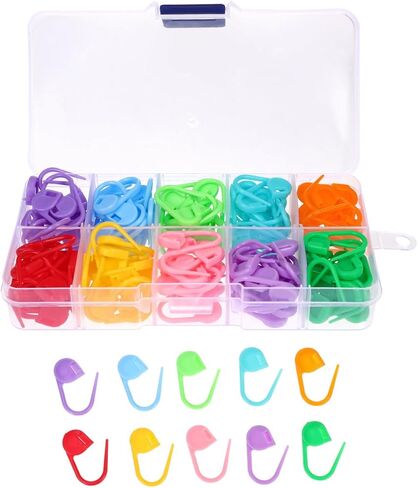 Operitacx 150Pcs Stitch Markers for Crocheting, Knitting Crochet Markers for Knitting in Saudi Arabia