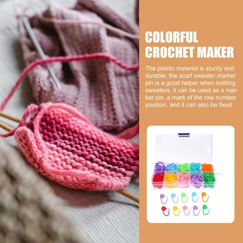 Operitacx 150Pcs Stitch Markers for Crocheting, Knitting Crochet Markers for Knitting in Saudi Arabia