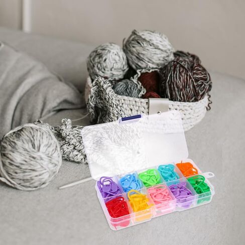 Operitacx 150Pcs Stitch Markers for Crocheting, Knitting Crochet Markers for Knitting in Saudi Arabia