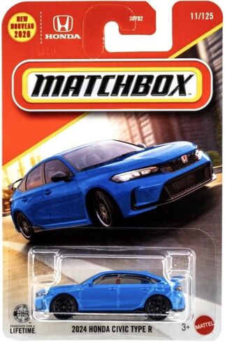 Matchbox 2024 Honda Civic Type R [Blue] New for 2026! 11/125, 1:64 Scale Diecast Toy Vehicle in Kuwait