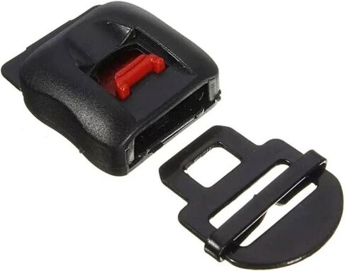 Metal Helmet Quick Release Buckle Helmets Chin Strap Adapter Ratcheted Steel Clip Kit for Motorcycle & Bike 2Pack in Saudi Arabia