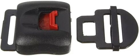 Metal Helmet Quick Release Buckle Helmets Chin Strap Adapter Ratcheted Steel Clip Kit for Motorcycle & Bike 2Pack in Saudi Arabia