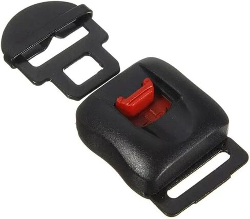 Metal Helmet Quick Release Buckle Helmets Chin Strap Adapter Ratcheted Steel Clip Kit for Motorcycle & Bike 2Pack in Saudi Arabia