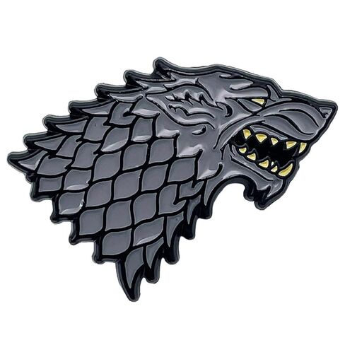 Game of Thrones Stark Metal Lapel Pin in Saudi Arabia
